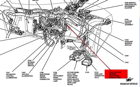 Where is the generic electronic module located on a 